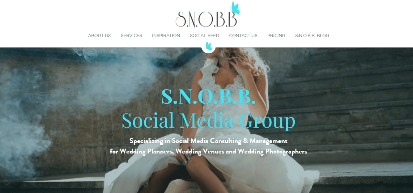 null SNOBB Social Media Group Website